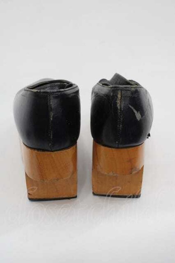 画像3: ヴィヴィアンウエストウッド 中古 / ロッキンホースバレリーナ 約22CM 黒Ｘブラウン  I-25-11-19-036-bl-HD-ZI (3)