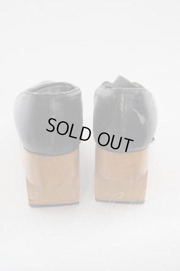 画像3: ヴィヴィアンウエストウッド 中古 / ロッキンホースバレリーナ 約22CM 黒Ｘブラウン  I-25-11-19-036-bl-HD-ZI (3)