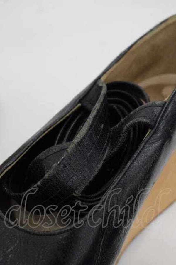 画像4: ヴィヴィアンウエストウッド 中古 / ロッキンホースバレリーナ 約22CM 黒Ｘブラウン  I-25-11-19-036-bl-HD-ZI (4)