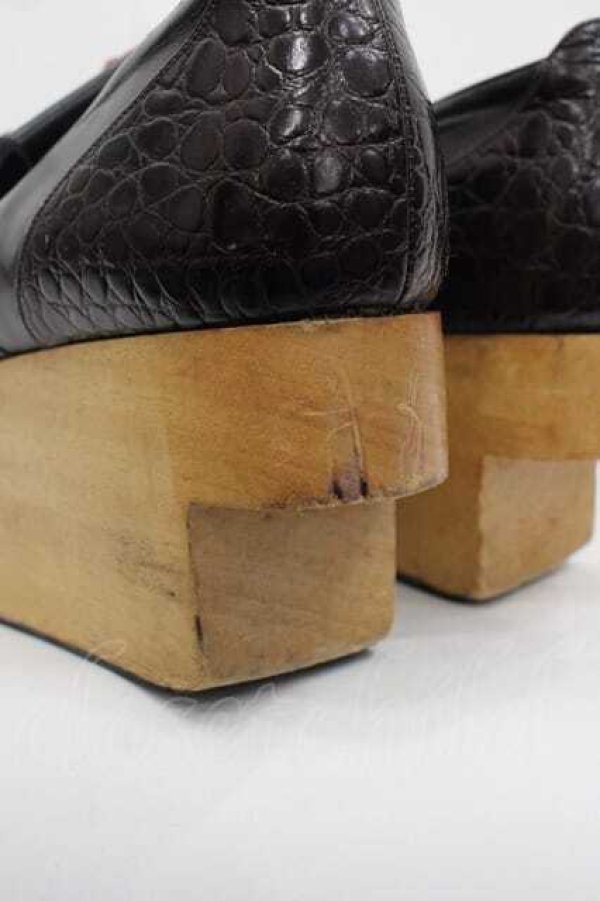 画像6: ヴィヴィアンウエストウッド 中古 / ロッキンホースゴルフ 約23CM(内側採寸) 黒  I-25-11-19-037-sh-HD-ZI (6)