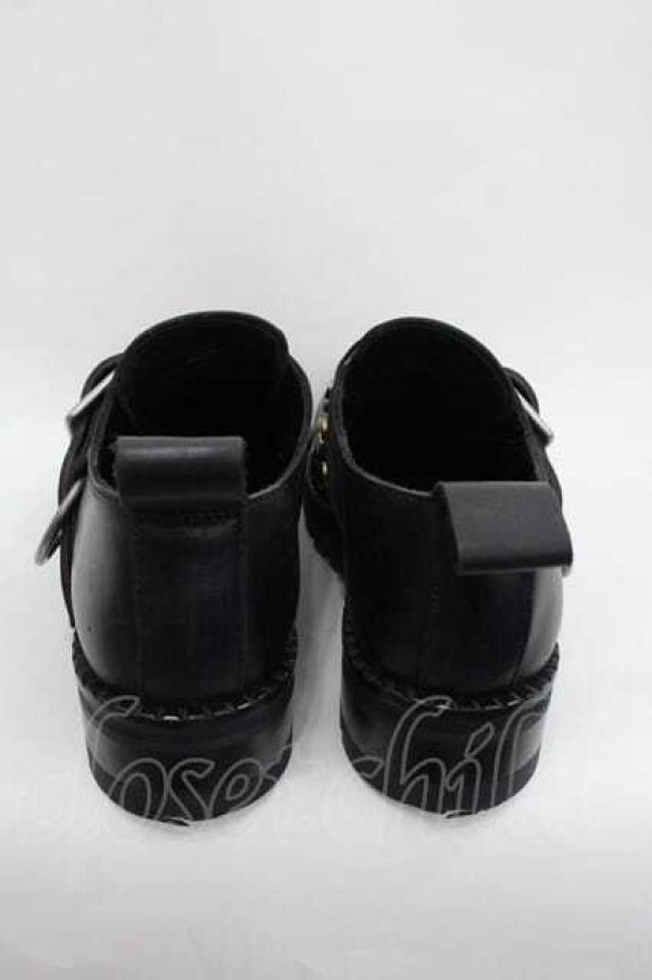 画像3: ヴィヴィアンウエストウッド 中古 / コンバットバックルブーツ 40 黒  I-25-11-19-040-sk-HD-ZI (3)