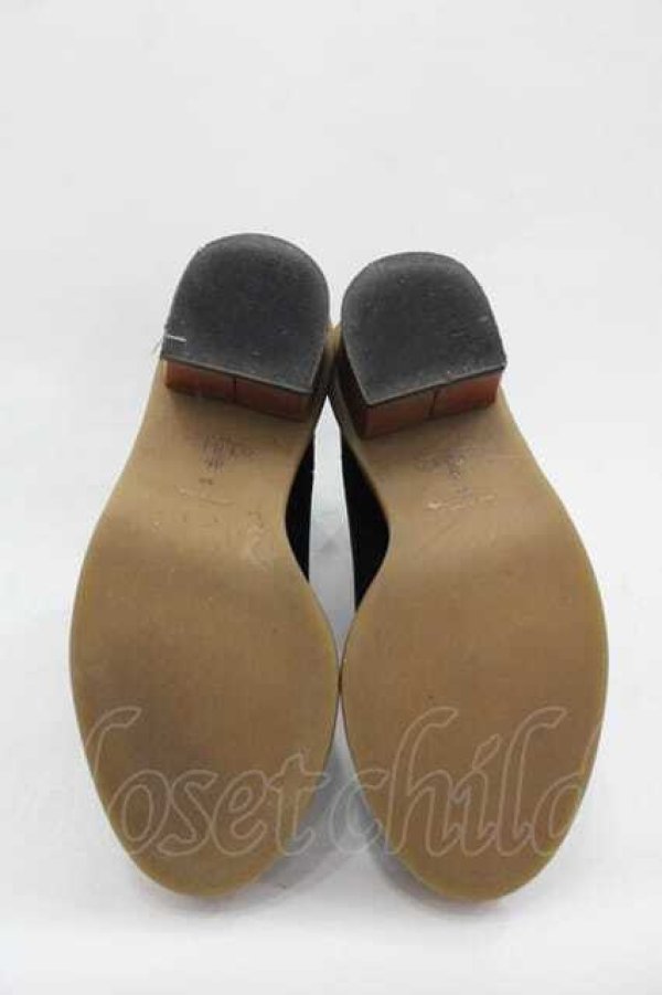 画像4: ヴィヴィアンウエストウッド 中古 / サイドゴアブーツ 39 黒Ｘブラウン  I-25-11-19-041-sh-HD-ZI (4)