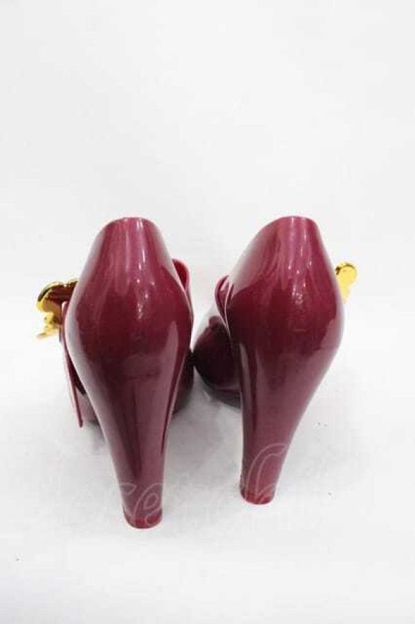 画像3: AMGLOMANIA×Melissa 中古 / テンプテーションシューズ EU39 レッド  I-25-11-19-042-sh-HD-ZI (3)