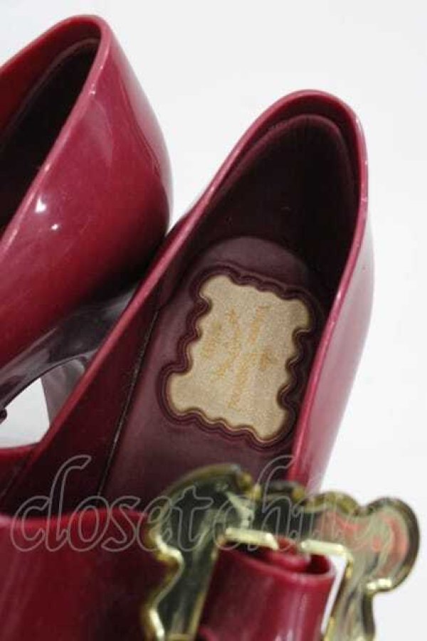 画像4: AMGLOMANIA×Melissa 中古 / テンプテーションシューズ EU39 レッド  I-25-11-19-042-sh-HD-ZI (4)