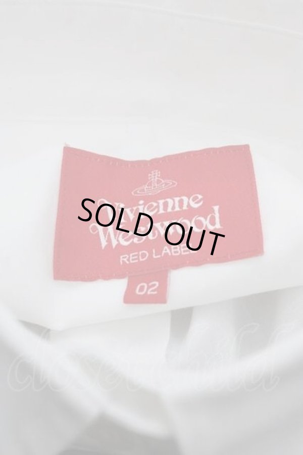 画像4: ヴィヴィアンウエストウッド 中古 / クラシック襟半袖シャツ 02 白  I-25-11-19-004-bl-HD-ZI (4)