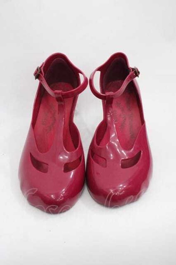 画像2: ヴィヴィアンウエストウッド 中古 / Mary Jeanシューズ 24CM 濃ピンク  I-25-11-19-044-ac-HD-ZI (2)