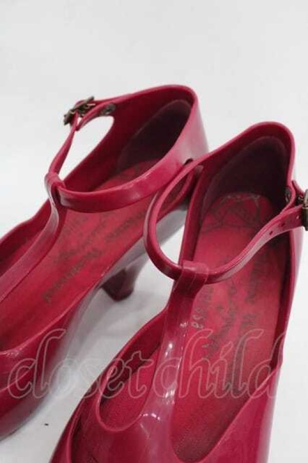 画像4: ヴィヴィアンウエストウッド 中古 / Mary Jeanシューズ 24CM 濃ピンク  I-25-11-19-044-ac-HD-ZI (4)