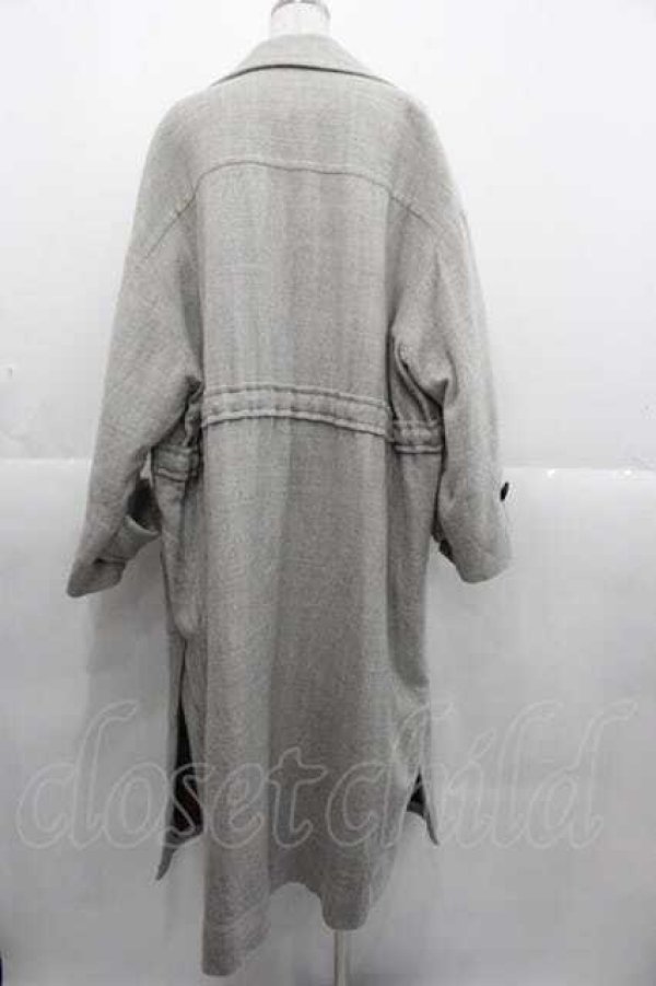 画像2: ヴィヴィアンウエストウッド 中古 / 裏地ユニオンジャックコート 00 グレー  I-25-11-19-008-co-HD-ZI (2)