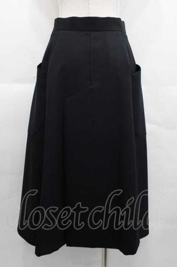 画像2: ヴィヴィアンウエストウッド 中古 / ウールギャバライディングスカート 02 黒  I-25-11-19-009-sk-HD-ZI (2)