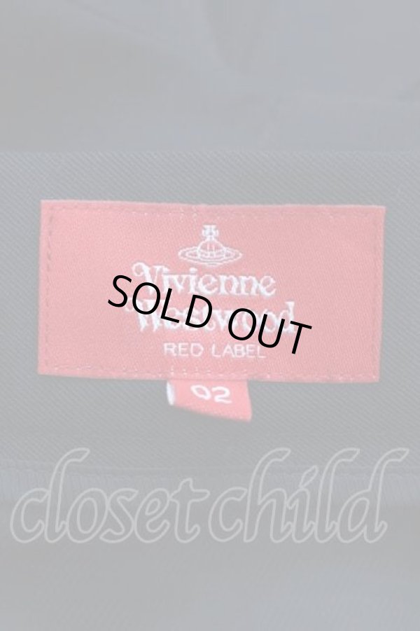 画像4: ヴィヴィアンウエストウッド 中古 / ウールギャバライディングスカート 02 黒  I-25-11-19-009-sk-HD-ZI (4)