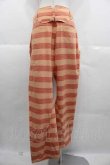 画像2: ヴィヴィアンウエストウッド 中古 / ボーダーパンツ 2 オレンジ  I-25-11-19-011-pa-HD-ZI (2)