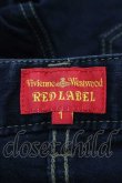 画像4: ヴィヴィアンウエストウッド 中古 / 後ロオーブ刺繍ポケットデニムパンツ 1 黒  I-25-11-19-012-pa-HD-ZI (4)