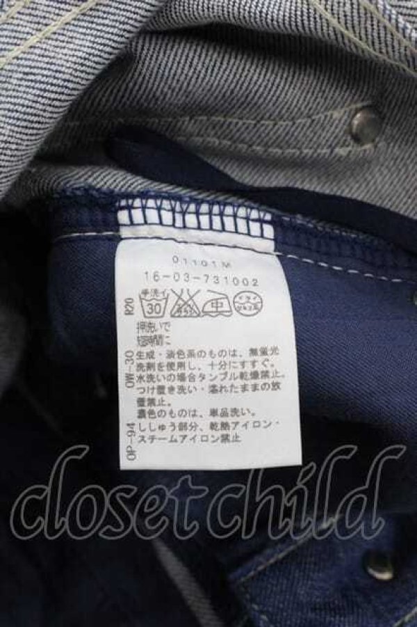 画像5: ヴィヴィアンウエストウッド 中古 / 後ロオーブステッチデニムパンツ 1 青デニム  I-25-11-19-013-pa-HD-ZI (5)