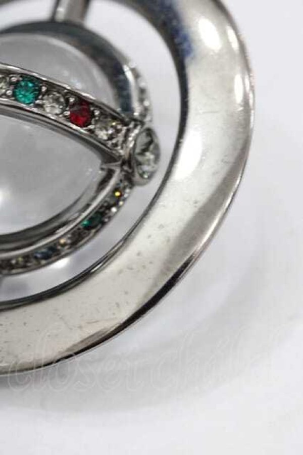 画像7: ヴィヴィアンウエストウッド 中古 / スモールオーブネックレス  ガンメタ  I-25-11-19-014-nl-HD-ZI (7)