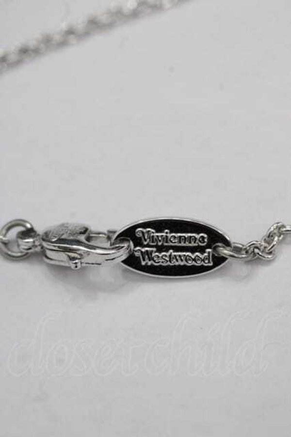 画像6: ヴィヴィアンウエストウッド 中古 / CLARETTA ORBネックレス  シルバー  I-25-11-19-016-ac-HD-ZI (6)