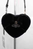 画像2: ヴィヴィアンウエストウッド 中古 / LOUISE HEART CROSSBODY BAG（ルイーズハートクロスボディバッグ）  黒  I-25-11-19-017-ba-HD-ZI (2)