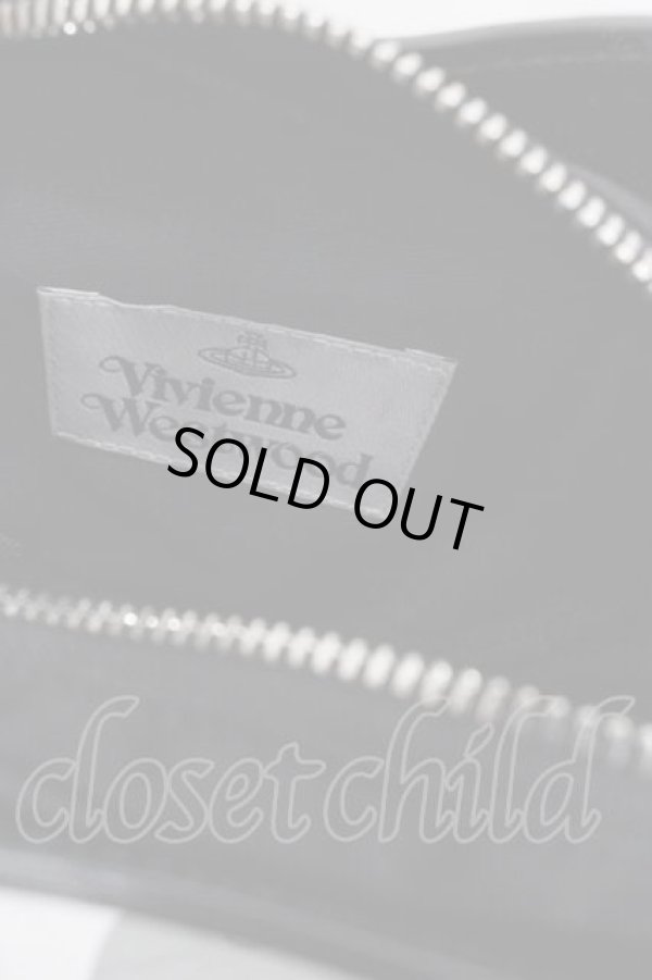 画像4: ヴィヴィアンウエストウッド 中古 / LOUISE HEART CROSSBODY BAG（ルイーズハートクロスボディバッグ）  黒  I-25-11-19-017-ba-HD-ZI (4)