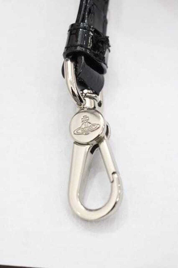 画像5: ヴィヴィアンウエストウッド 中古 / LOUISE HEART CROSSBODY BAG（ルイーズハートクロスボディバッグ）  黒  I-25-11-19-017-ba-HD-ZI (5)