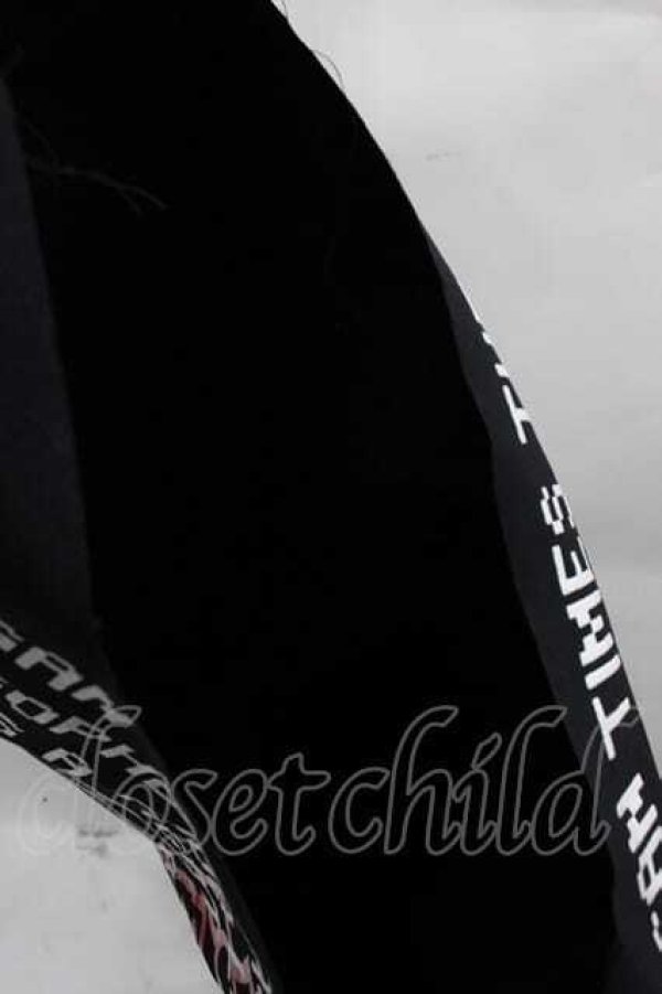 画像3: ヴィヴィアンウエストウッド 中古 / GAIAプリントハンドバッグ  黒  I-25-11-19-019-ba-HD-ZI (3)