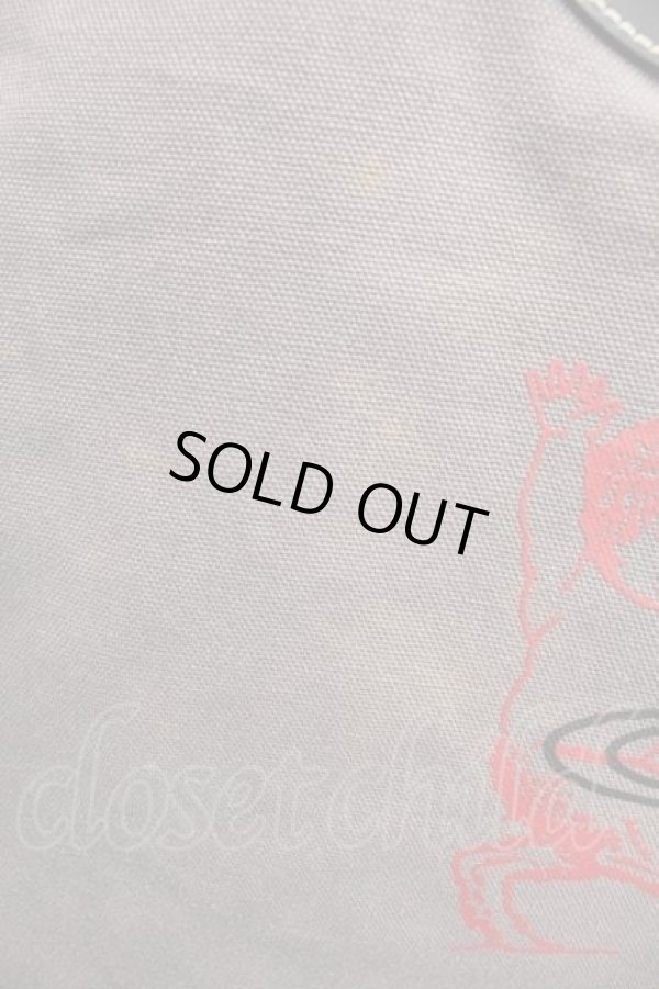 画像5: ヴィヴィアンウエストウッド 中古 / サティアクラッチバッグ  グレー  I-25-11-19-020-ba-HD-ZI (5)