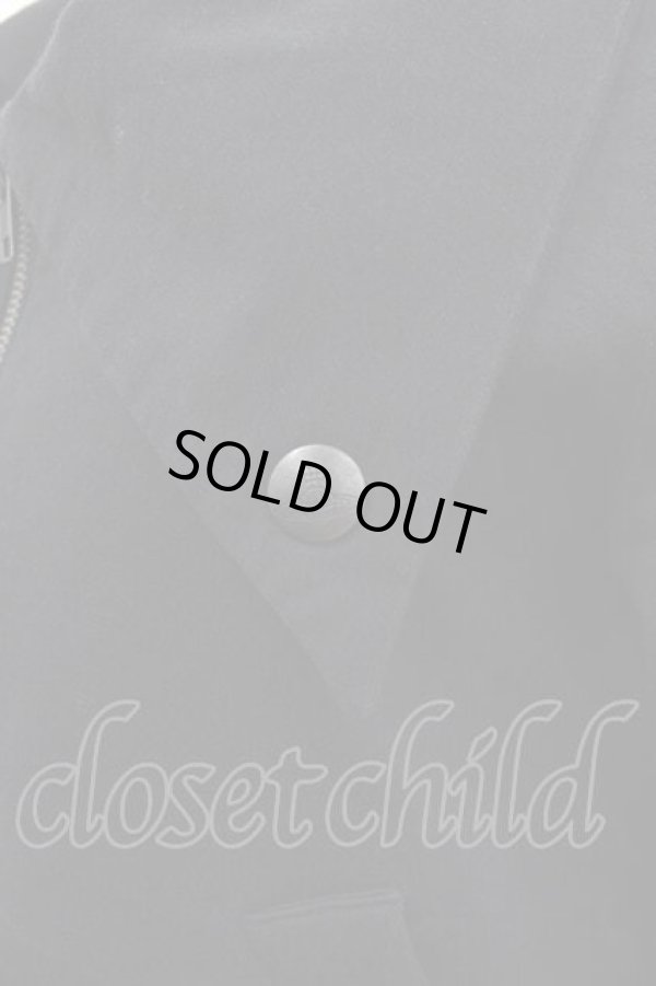 画像3: ヴィヴィアンウエストウッド CHOICE 中古 / オーブスナップボタン&フロントZIPトップス 2 黒  I-25-12-10-021-to-HD-ZI (3)