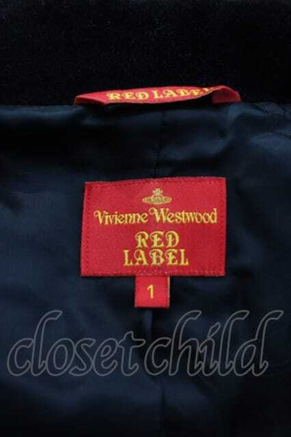 画像4: ヴィヴィアンウエストウッド 中古 / 別珍ベッティーナジャケット 1 黒  I-25-12-10-024-jc-HD-ZI (4)