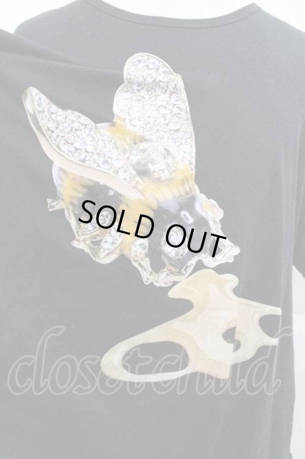 画像3: ヴィヴィアンウエストウッド MAN 中古 / /ハニービーカーブシェイプ半袖Tシャツ 48 黒Ｘイエロー  I-25-12-10-003-to-HD-ZI (3)