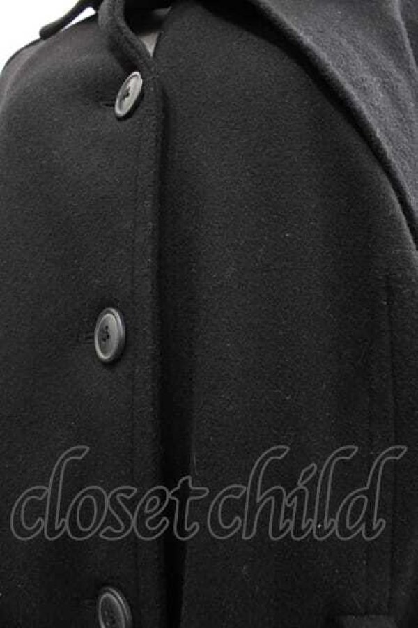 画像3: ヴィヴィアンウエストウッド 中古 / ベルトデザインロングコート UK12/US8 黒  I-25-12-10-025-co-HD-ZI (3)