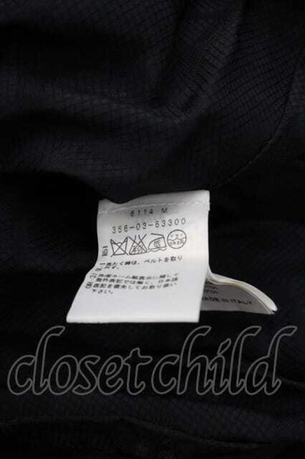 画像5: ヴィヴィアンウエストウッド 中古 / ベルトデザインロングコート UK12/US8 黒  I-25-12-10-025-co-HD-ZI (5)
