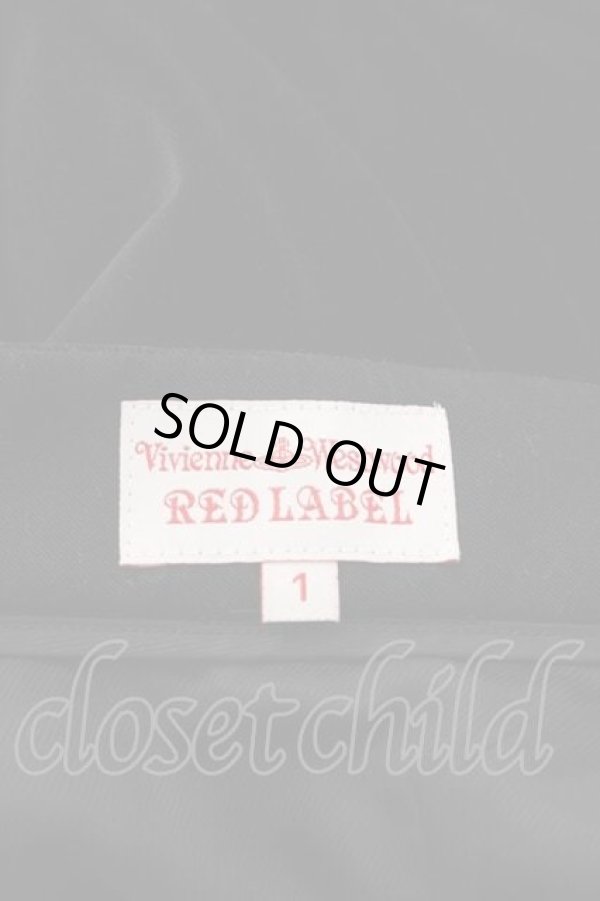 画像4: ヴィヴィアンウエストウッド 中古 / 別珍ライディングスカート 1 黒  I-25-12-10-028-sk-HD-ZI (4)