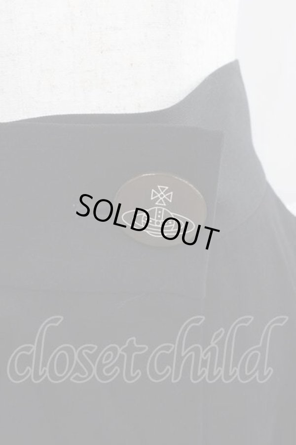 画像2: ヴィヴィアンウエストウッド 中古 / ライディングスカート 1 黒  I-25-12-10-029-sk-HD-ZI (2)