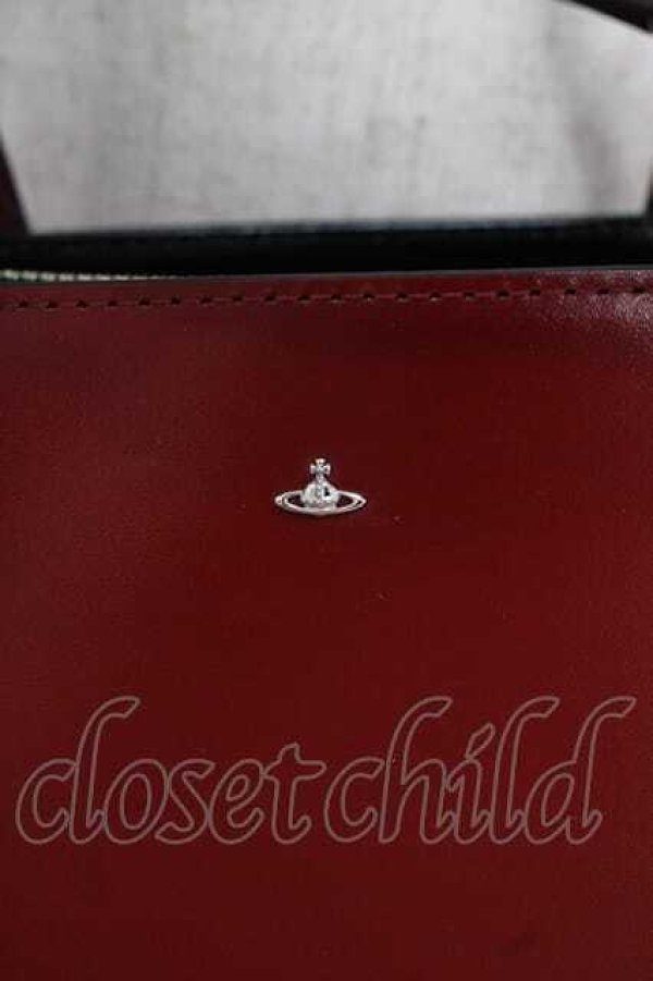 画像2: ヴィヴィアンウエストウッド 中古 / SIMPLE TINY ORBトートバッグS  レッド  I-25-12-10-031-ba-HD-ZI (2)