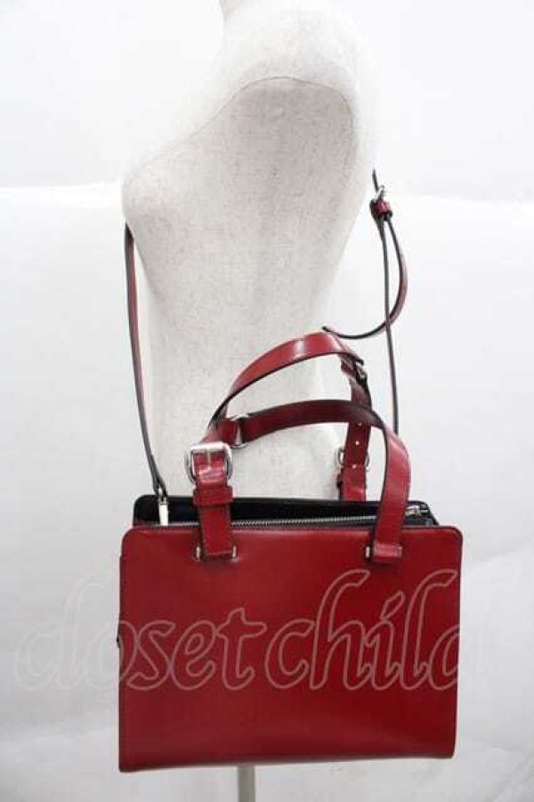 画像3: ヴィヴィアンウエストウッド 中古 / SIMPLE TINY ORBトートバッグS  レッド  I-25-12-10-031-ba-HD-ZI (3)