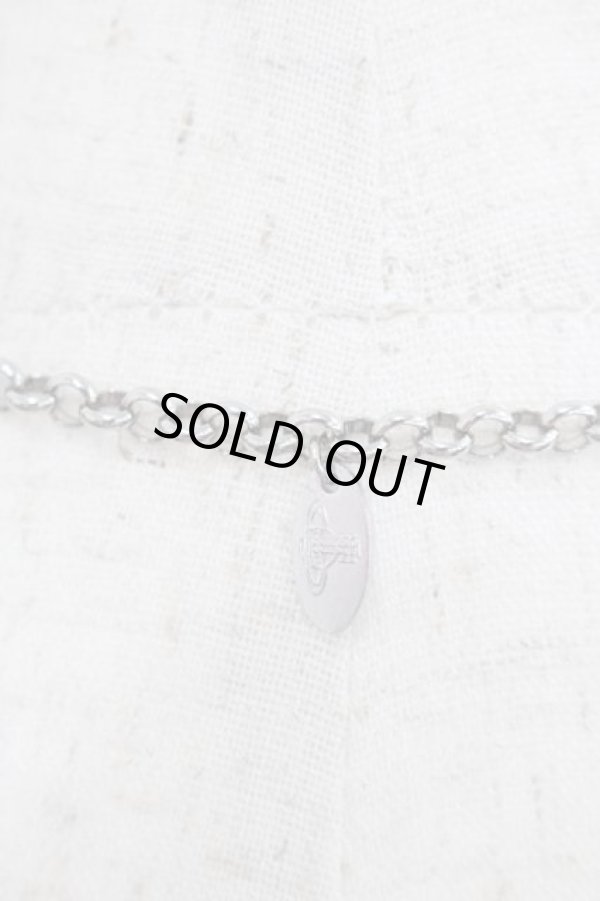 画像4: ヴィヴィアンウエストウッド 中古 / ハートウォッチネックレス  シルバーＸ赤  I-25-12-10-033-ac-HD-ZI (4)