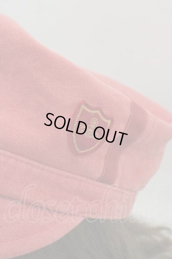 画像2: ヴィヴィアンウエストウッド 中古 / オーブワッペンハット  ピンク  I-25-12-10-035-ha-HD-ZI (2)