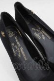 画像5: ヴィヴィアンウエストウッド×Melissa 中古 / /オーブモチーフヒールパンプス 23.5CM 黒  I-25-12-10-039-sh-HD-ZI (5)