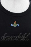 画像3: ヴィヴィアンウエストウッド 中古 / カラーオーブ刺繍半袖カットソー S 黒  I-25-12-10-011-to-HD-ZI (3)