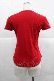 画像2: ヴィヴィアンウエストウッド 中古 / カラーオーブ刺繍半袖トップス S 赤  I-25-12-10-012-to-HD-ZI (2)