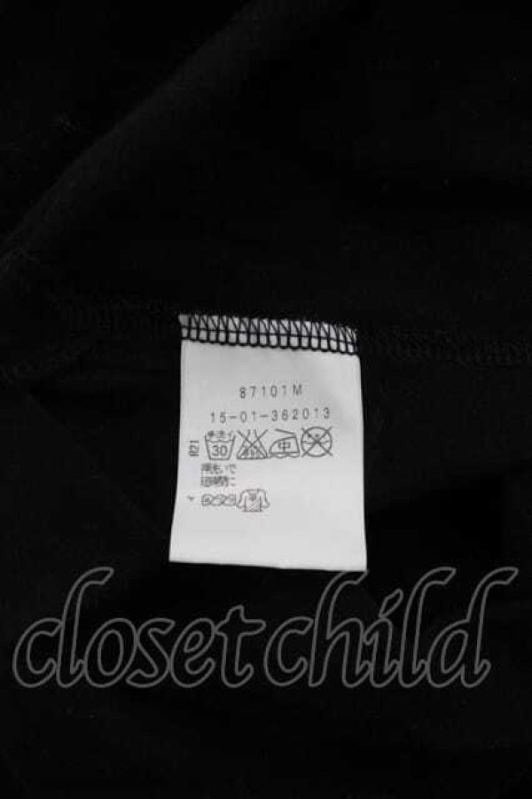 画像4: ANGLOMANIA 中古 / ロゴフレームptカットソー 36 黒  I-25-12-10-014-to-HD-ZI (4)