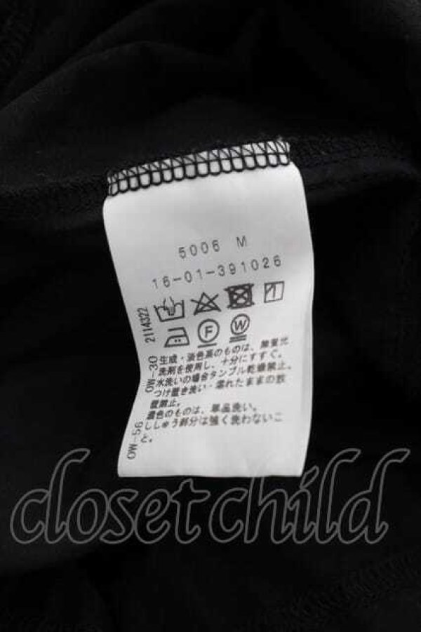 画像5: ヴィヴィアンウエストウッド 中古 / 単色オーブ刺繍スクエアカットソー 2 ブラック  I-25-12-10-015-to-HD-ZI (5)