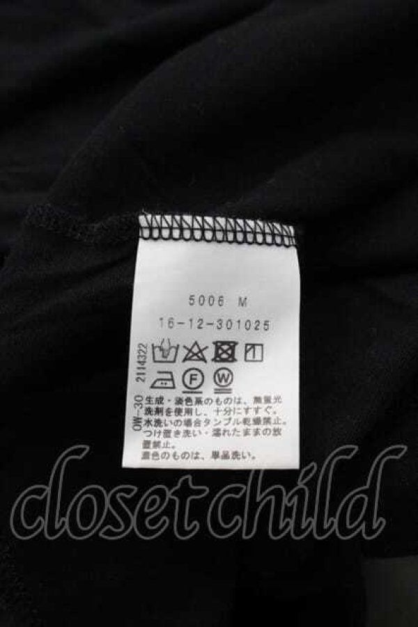 画像4: ヴィヴィアンウエストウッド 中古 / スリーブ切替ドレープカットソー 00 黒  I-25-12-10-017-to-HD-ZI (4)