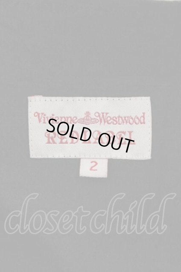 画像3: ヴィヴィアンウエストウッド 中古 / ストライプ風半袖トップス 2 黒  I-25-12-10-018-to-HD-ZI (3)