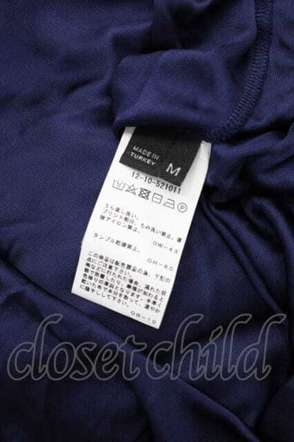 画像5: ヴィヴィアンウエストウッド 中古 / サテンロング半袖ワンピース M ネイビー  I-25-12-24-021-op-HD-ZI (5)