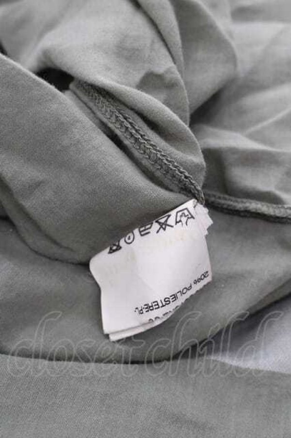 画像4: ANGLOMANIA 中古 / 2カラー切リ替エワンピース 46 グリーン白  I-25-12-24-023-op-HD-ZI (4)