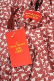 画像3: ヴィヴィアンウエストウッド 中古 / シルエットキャット総柄ワンピース 2 オレンジ  I-25-12-24-024-op-HD-ZI (3)