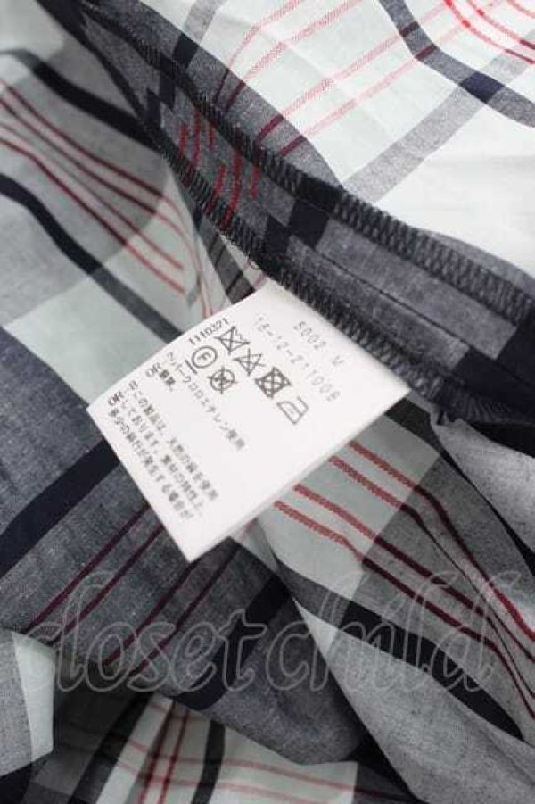 画像4: ヴィヴィアンウエストウッド 中古 / チェックロングスカート 02 サックス  I-25-12-24-027-sk-HD-ZI (4)