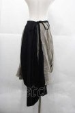 画像2: ヴィヴィアンウエストウッド 中古 / 2カラー重ネロングスカート 40 グレーＸ黒  I-25-12-24-029-sk-HD-ZI (2)