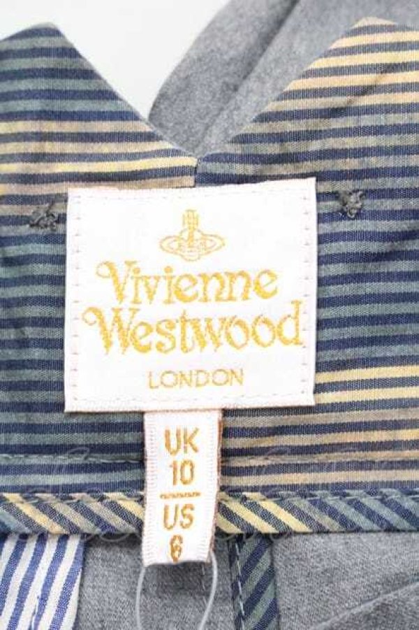 画像3: ヴィヴィアンウエストウッド 中古 / /ジョッパーズパンツ UK10 グレー  I-25-12-24-037-pa-HD-ZI (3)