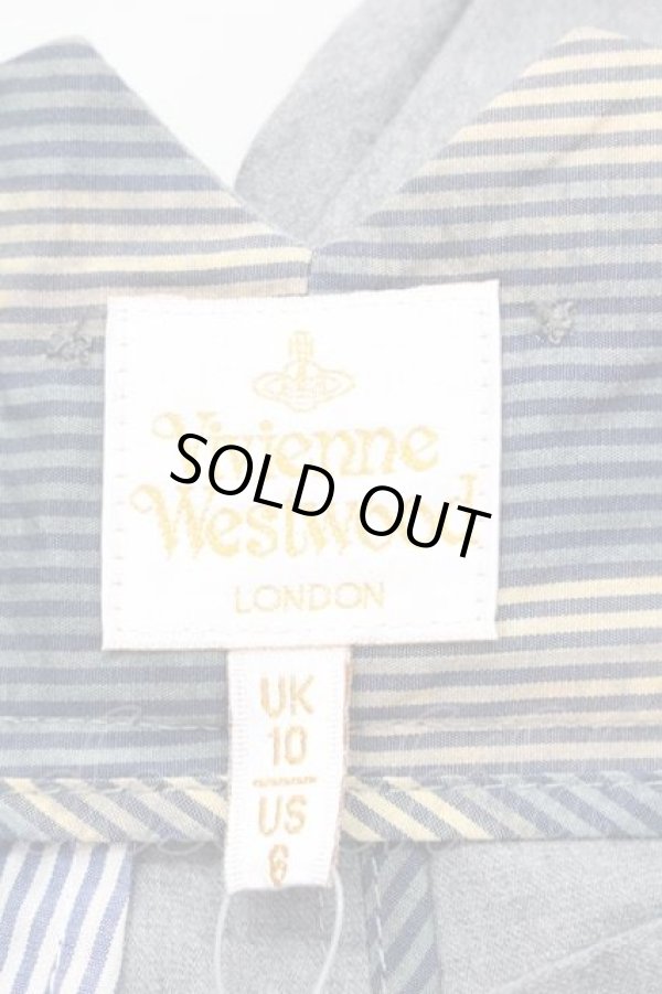 画像3: ヴィヴィアンウエストウッド 中古 / /ジョッパーズパンツ UK10 グレー  I-25-12-24-037-pa-HD-ZI (3)