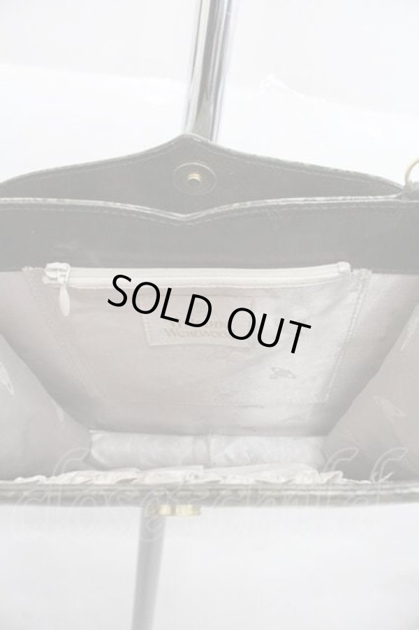 画像4: ヴィヴィアンウエストウッド 中古 / 総柄型押シショルダー  カーキ  I-25-12-24-039-ba-HD-ZI (4)